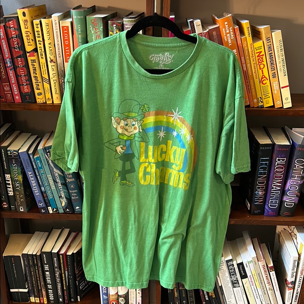 Unisex Vibrant Green Lucky Charms Tee